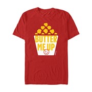 Cinemark "Butter Me Up" Adult Unisex T-shirt - Red 77004