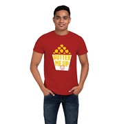 Cinemark "Butter Me Up" Adult Unisex T-shirt - Red 77004 View 2