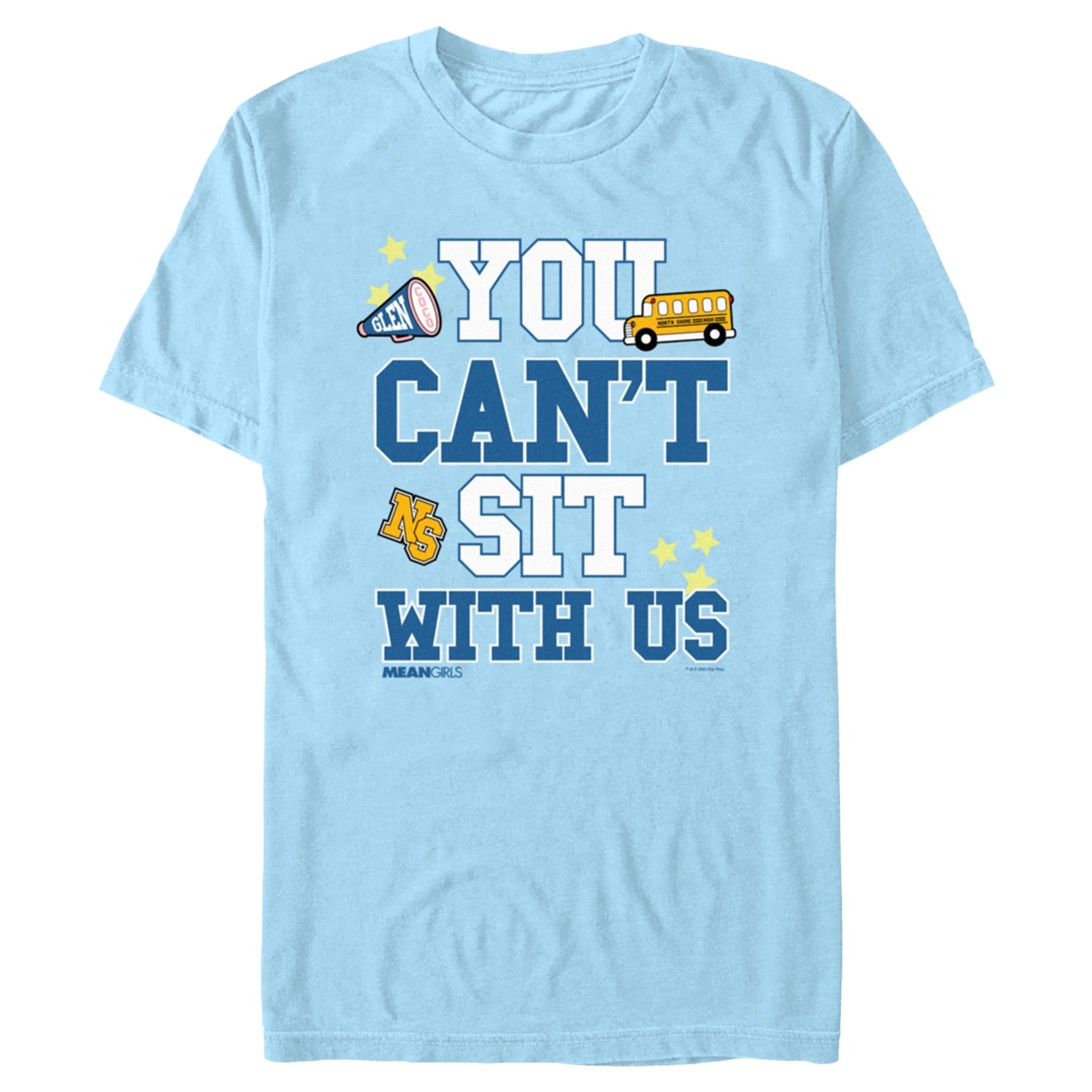 Mean Girls 20th Anniversary "You Cant Sit Quote" Men's T-Shirt