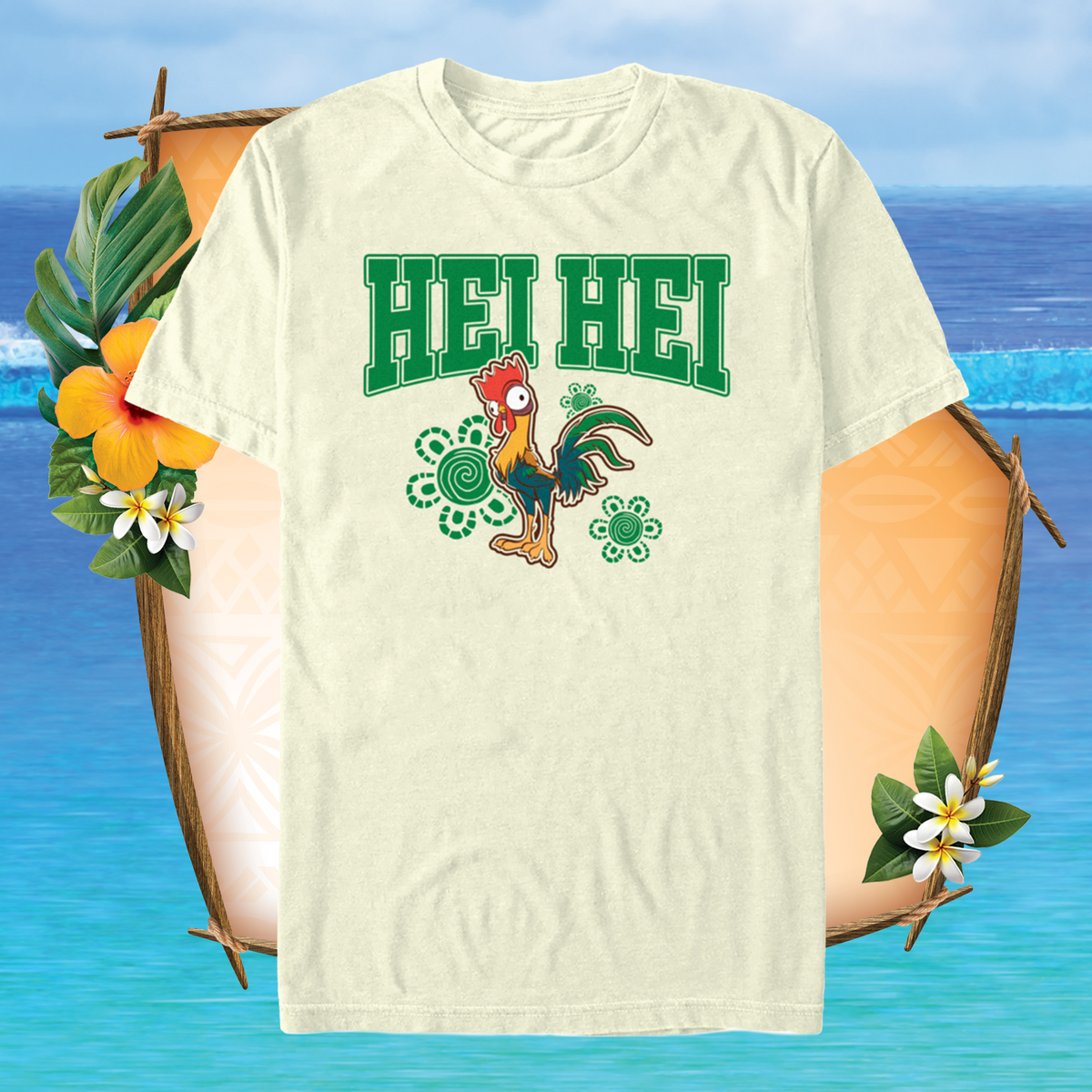 Moana 2 "Hei Hei Collegiate" Unisex T-Shirt