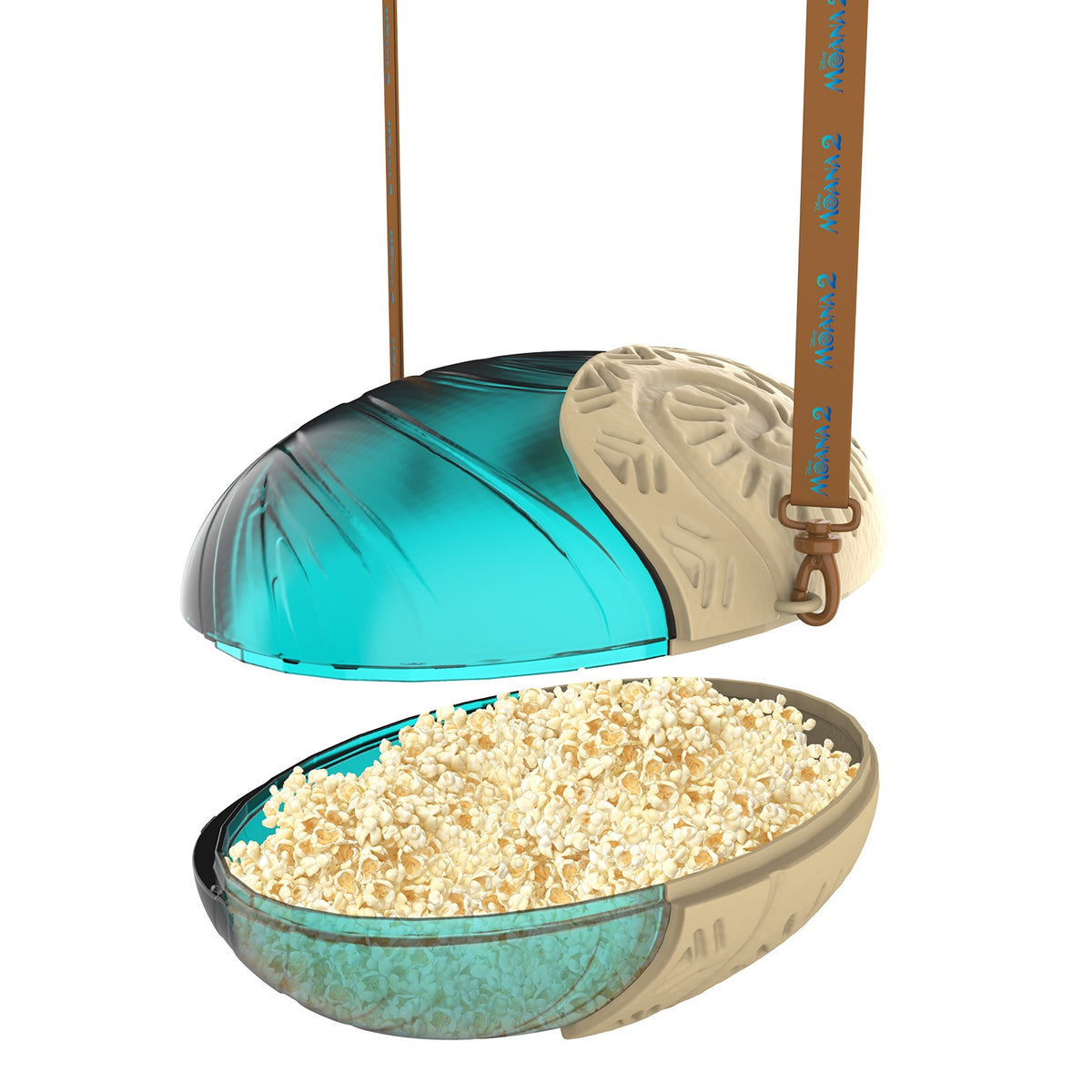 Moana 2 Popcorn Bucket Necklace with Lanyard