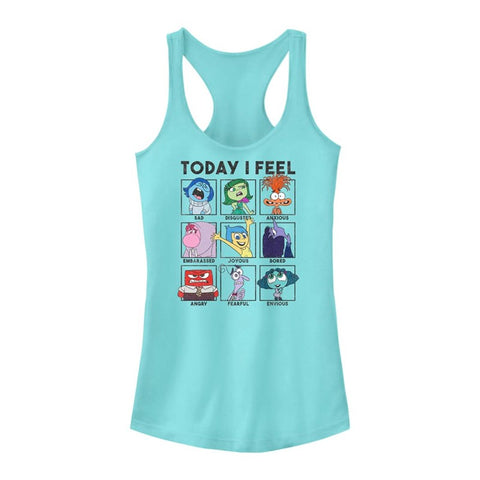 Inside Out 2 "Today" Juniors Tank Top