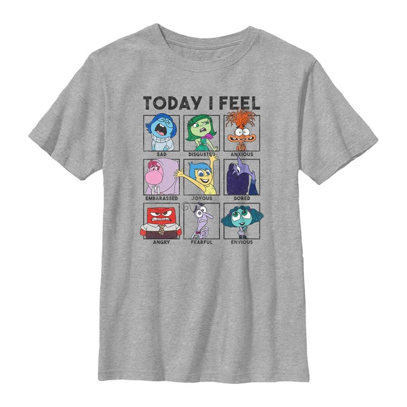 Inside Out 2 "Today" Youth Boy's T-Shirt