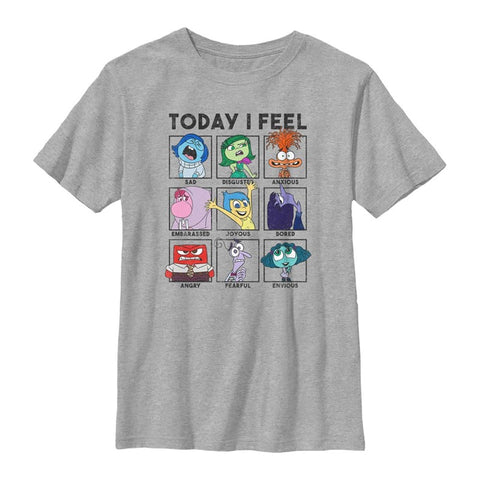 Inside Out 2 "Today" Youth Boy's T-Shirt