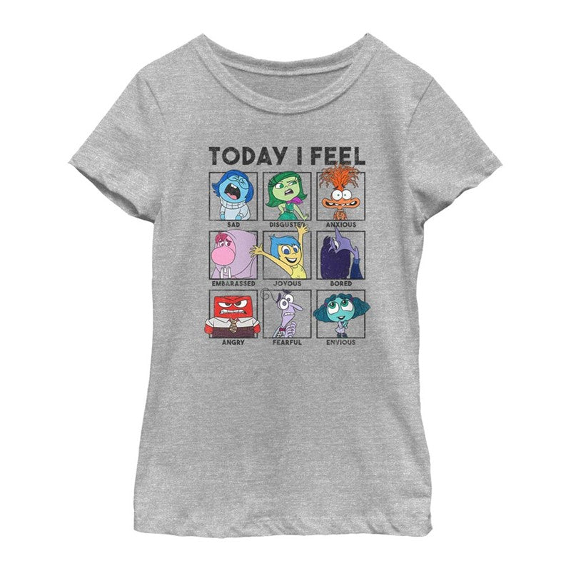 Inside Out 2 "Today" Youth Girl's T-Shirt