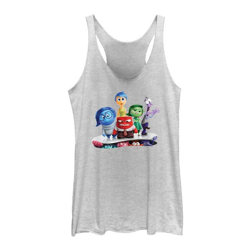 Inside Out 2 "New Emotions" Junior's Tank Top