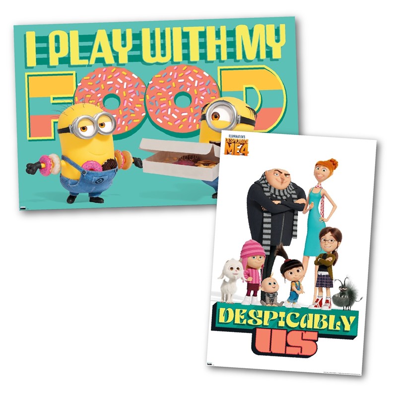 Despicable Me 4 2-Poster Bundle