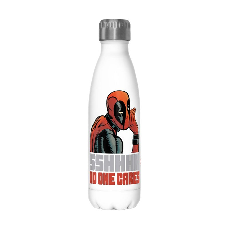 Deadpool "No One Cares" 17oz. Stainless Steel Water Bottle