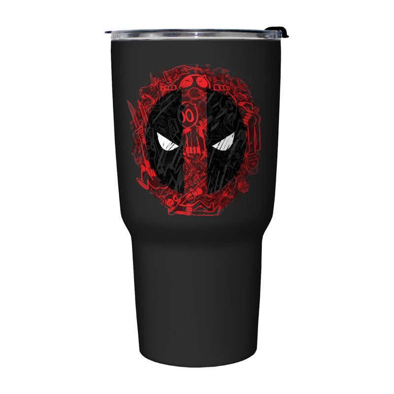 Deadpool "Deadpool Icons" 27 oz Travel Mug