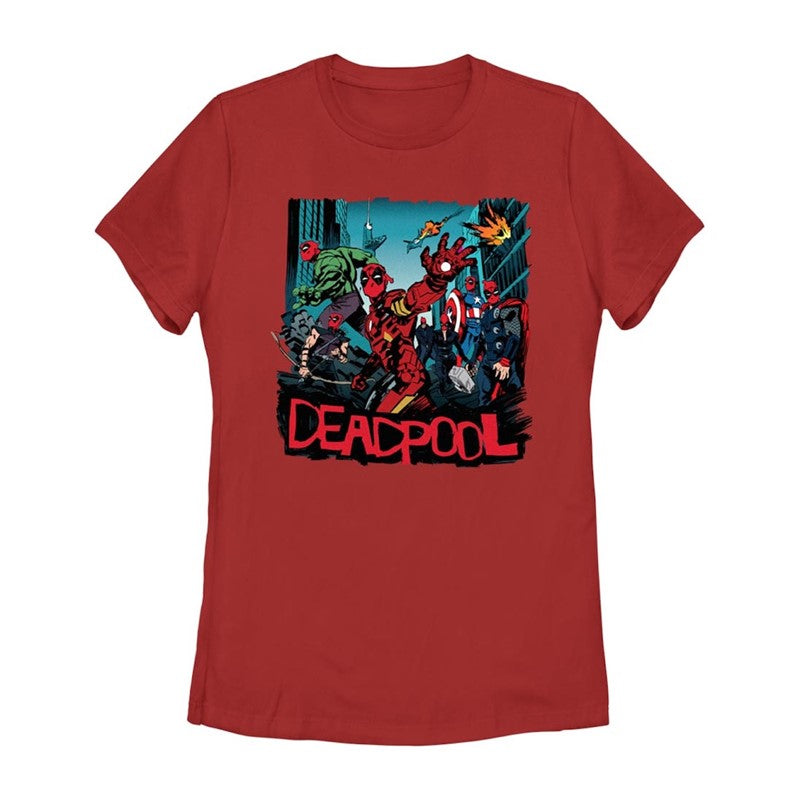 Deadpool "Deadpool Like Avengers" Women's T-Shirt