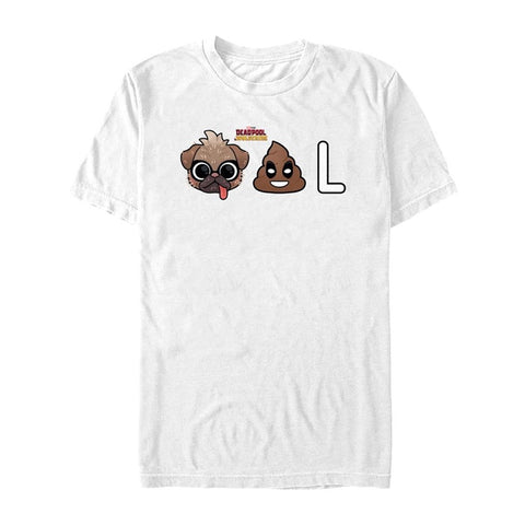 Deadpool "Dogpool Emojis" Men's T-Shirt