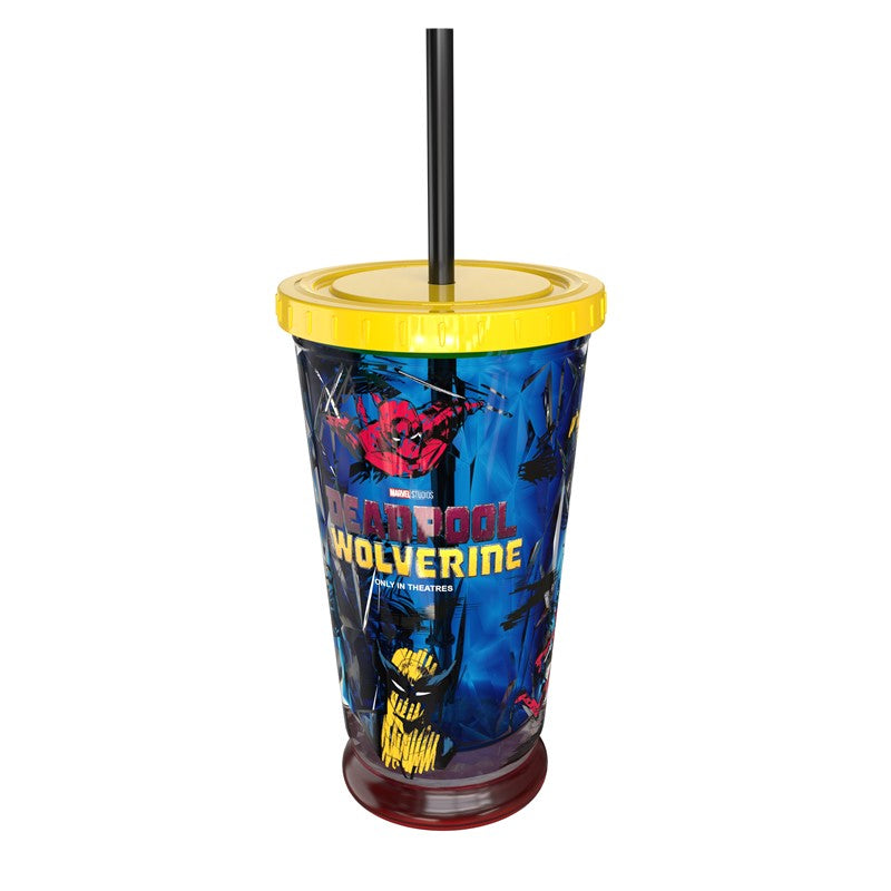 Deadpool & Wolverine 16oz Double Wall Light-Up Cup