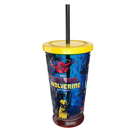 Deadpool & Wolverine 16oz Double Wall Light-Up Cup