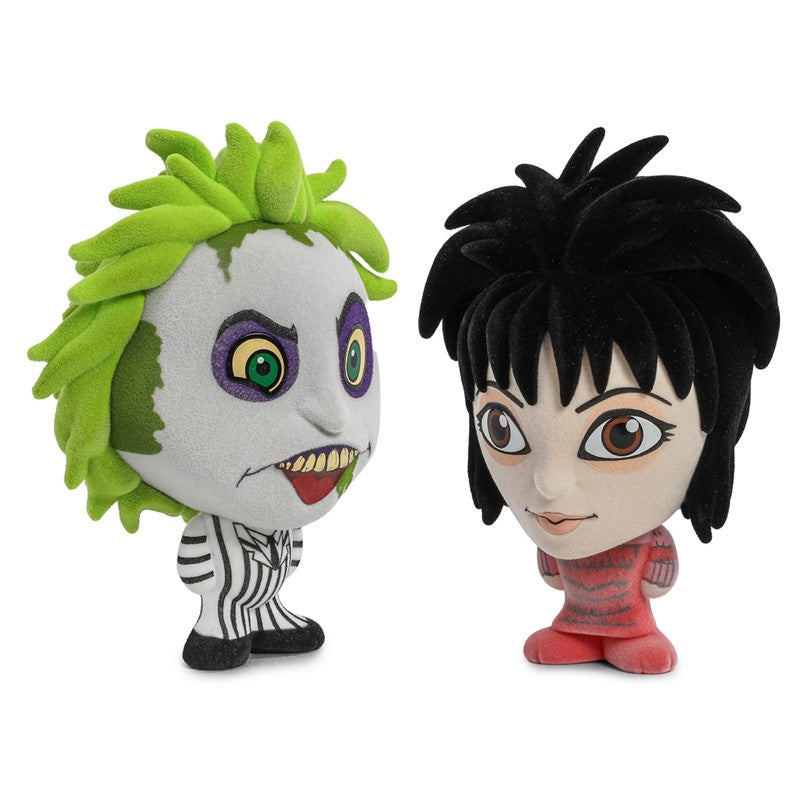 Beetlejuice Beetlejuice Bhunny Flocked Figure Set - Beetlejuice & Lydia