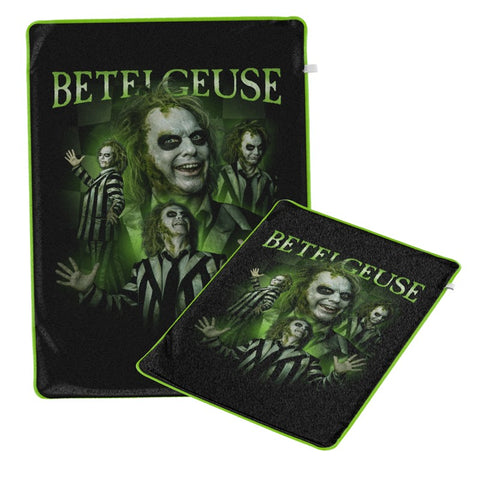 Beetlejuice Beetlejuice Fleece Blanket