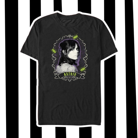 Beetlejuice Beetlejuice "Astrid Frame" Men's T-Shirt