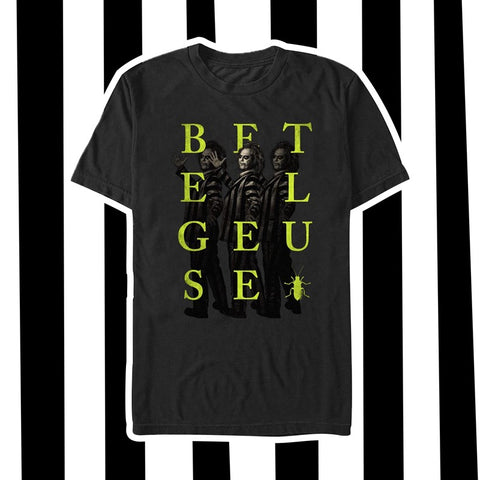 Beetlejuice Beetlejuice "Betelgeuse Poses" Men's T-Shirt