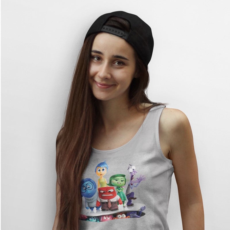 Inside Out 2 "New Emotions" Junior's Tank Top