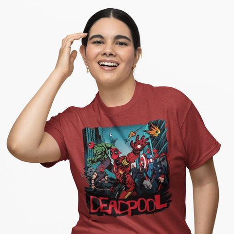 Deadpool "Deadpool Like Avengers" Women's T-Shirt