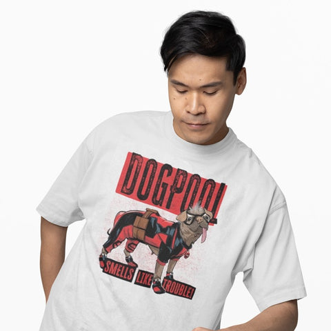 Deadpool "Dogpool Trouble" Men's T-Shirt