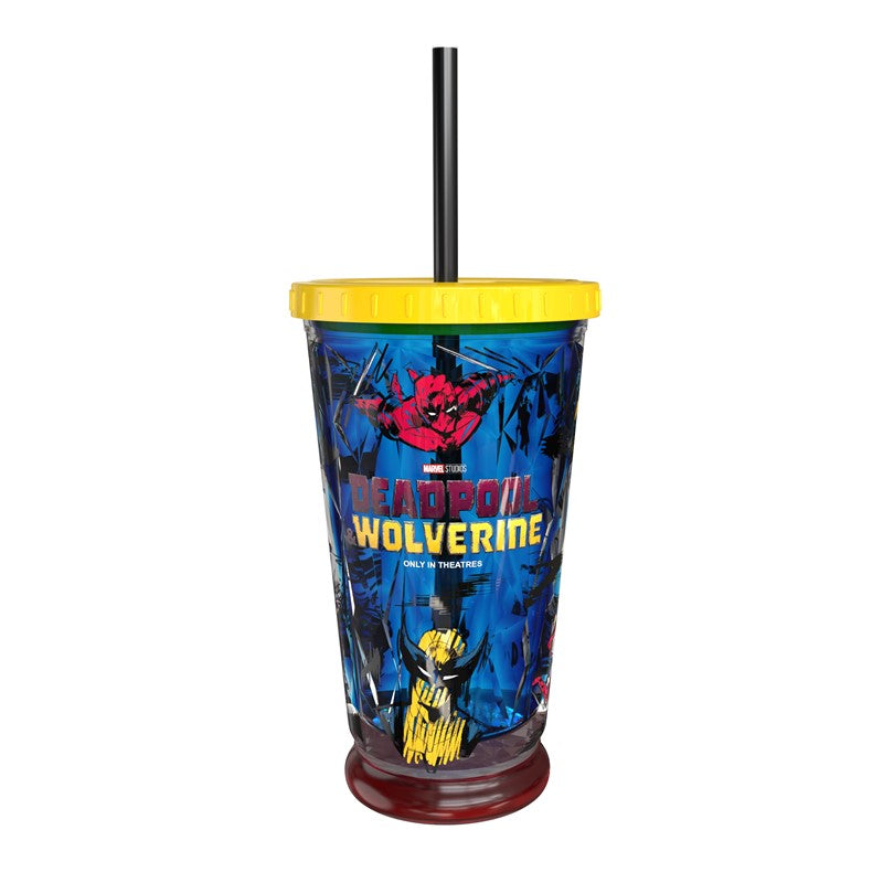 Deadpool & Wolverine 16oz Double Wall Light-Up Cup