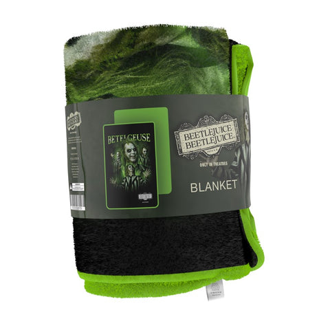 Beetlejuice Beetlejuice Fleece Blanket