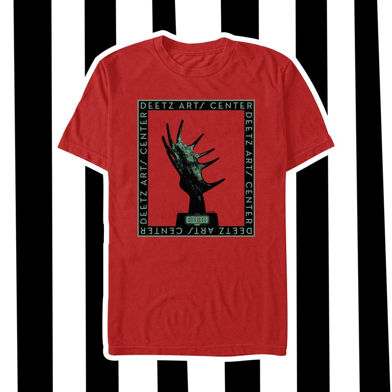 Beetlejuice Beetlejuice "Deetz Arts Center" Men's T-Shirt