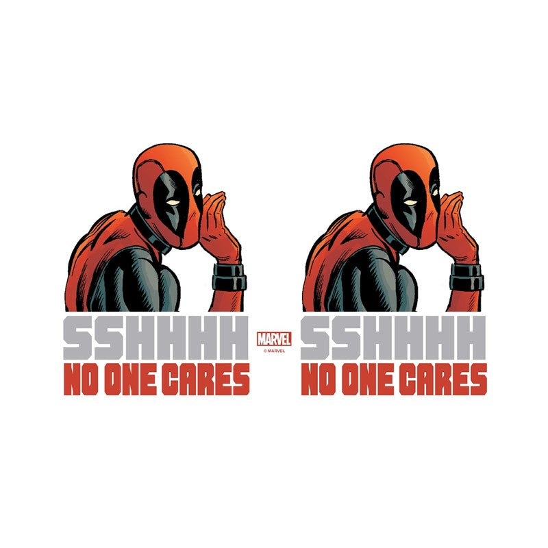 Deadpool "No One Cares" 17oz. Stainless Steel Water Bottle