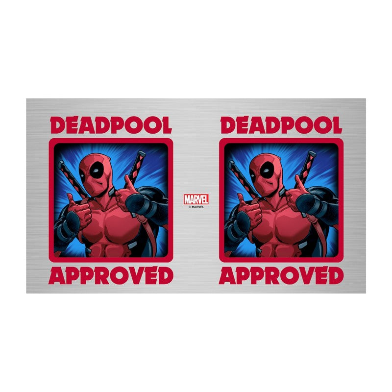 Deadpool "Approved" 17oz. Stainless Steel Water Bottle