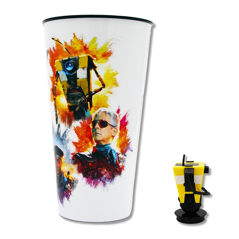 Borderlands Cup and Claptrap Topper Combo Set