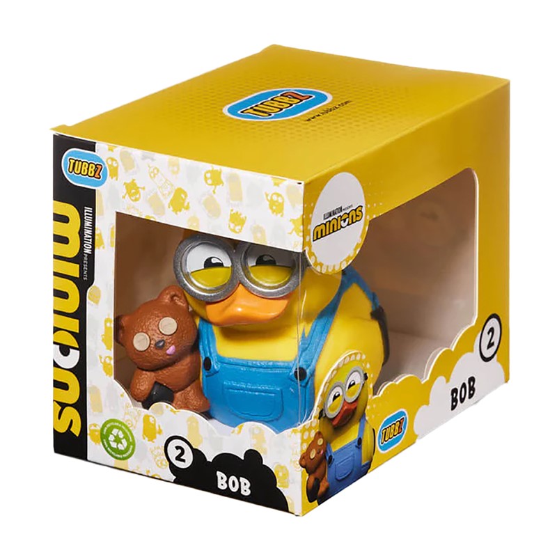 Minions "Bob" Collectable Duck With Teddy Bear