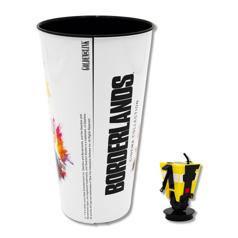 Borderlands Cup and Claptrap Topper Combo Set